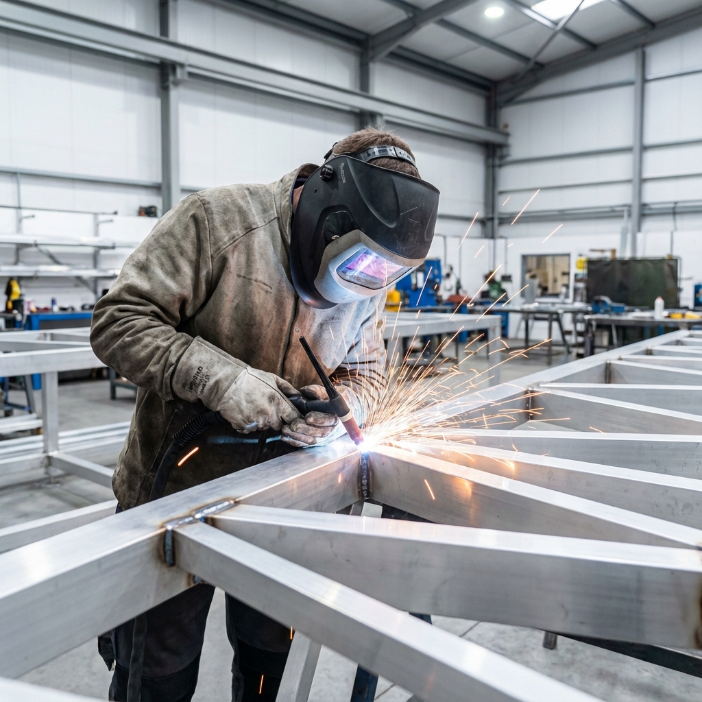 Professional team at work